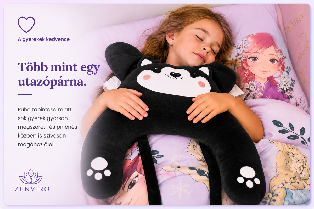 Zenviro SleepSafe™ gyermek utazópárna