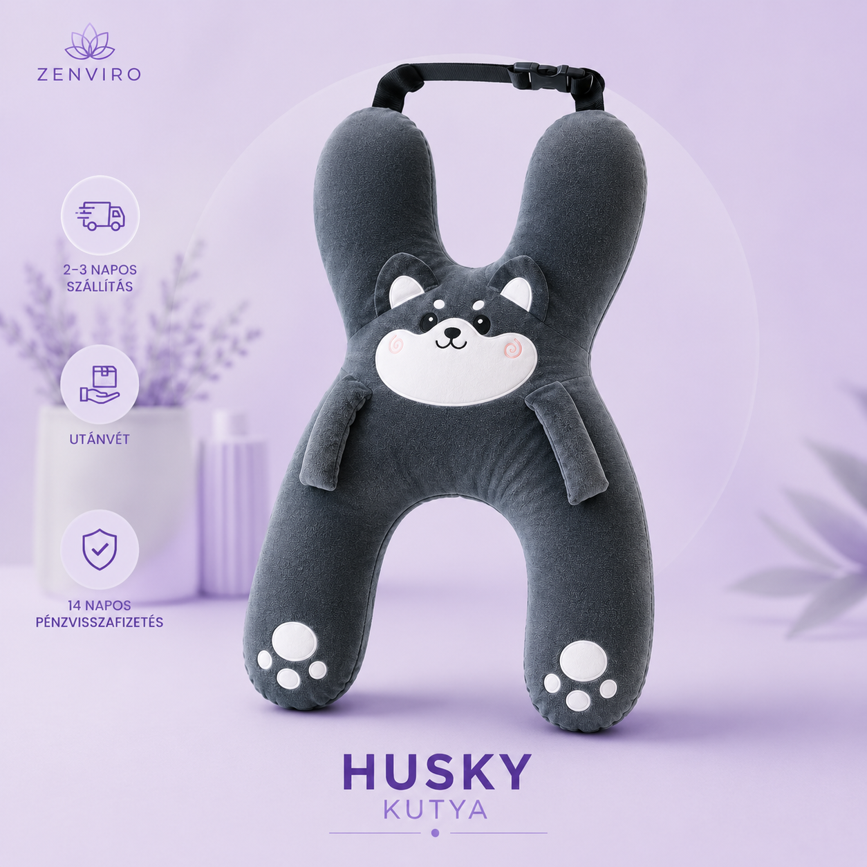 Zenviro SleepSafe™ gyermek utazópárna